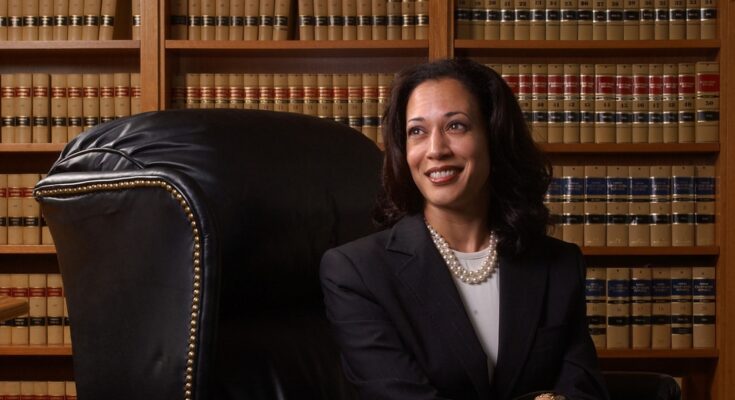 Why Harris is talking about his story as a prosecutor: NPR